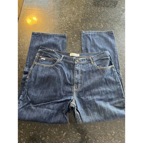 Paco Jeans Denim Co.  Y2K Size 40x33 Embroidered Pocket Streetwear vintage Y2K - Picture 3 of 5